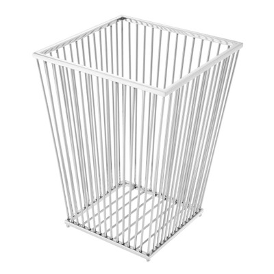 Eichholtz Hackney Towel Basket - Pol Stainless Steel