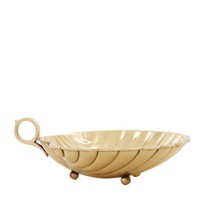 Eichholtz Shell Tray - M Polished Brass