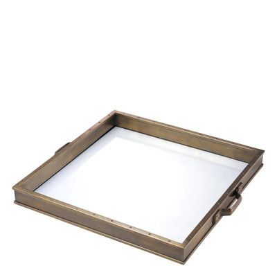 Eichholtz Trouvaille Tray - L Vintage Brass