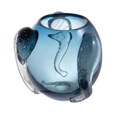 Eichholtz Sianluca Vase - L Blue