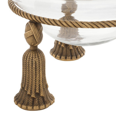 Eichholtz Tassel Bowl - Vintage Brass