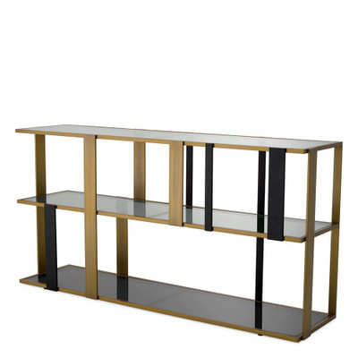 Eichholtz Clio Cabinet - Low Brushed Brass