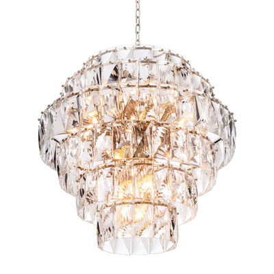 Eichholtz Amazone Chandelier - L Nickel