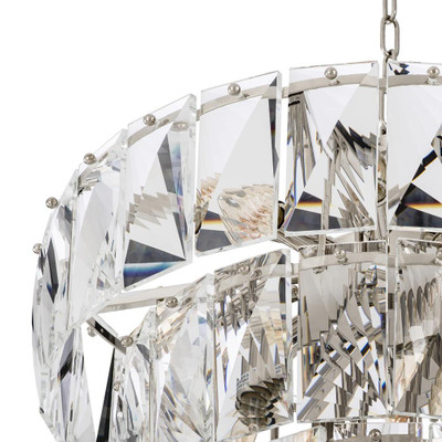 Eichholtz Amazone Chandelier - S Nickel