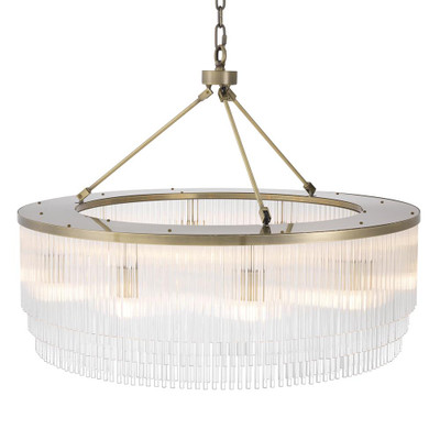 Eichholtz Hector Chandelier - L Light Brushed Brass