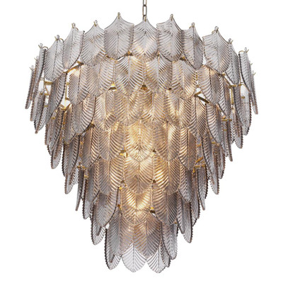 Eichholtz Verbier Chandelier - L Light Brushed Brass