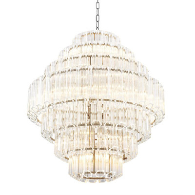 Eichholtz Vittoria Chandelier - L Nickel