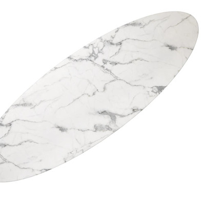 Eichholtz Aurore Coffee Table - White Faux Marble