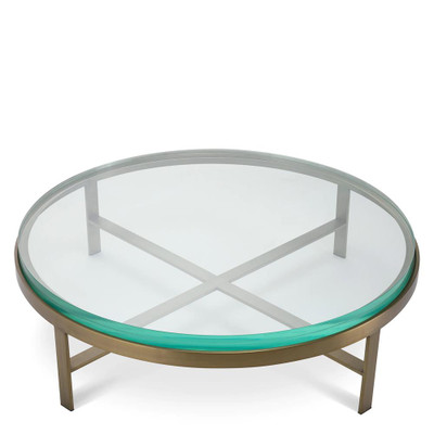 Eichholtz Hoxton Coffee Table - Brushed Brass