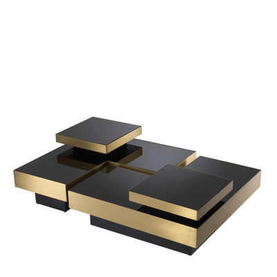 Eichholtz Nio Coffee Table - Brushed Brass - Set Of 4