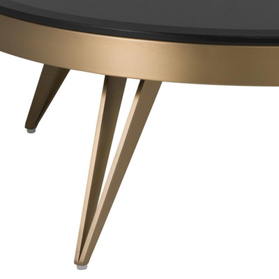 Eichholtz Rocco Coffee Table - Brushed Brass