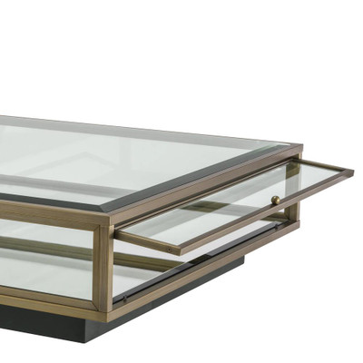 Eichholtz Ryan Coffee Table - Brushed Brass