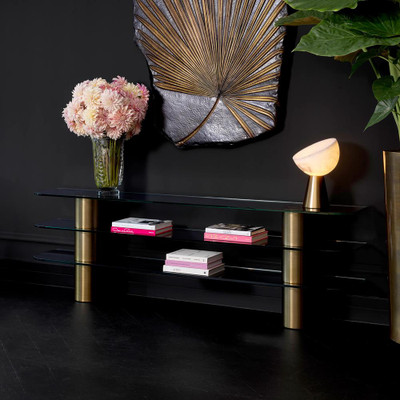 Eichholtz Lunden Console Table - Brushed Brass