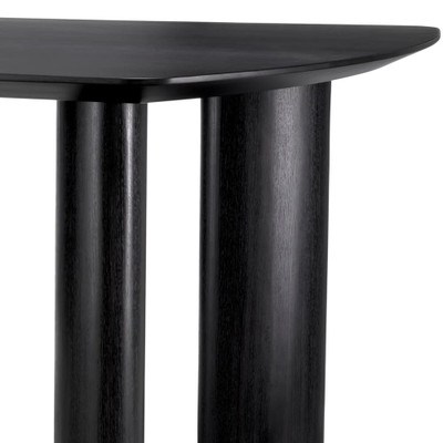 Eichholtz Bergman Dining Table - S Charcoal Grey Oak Veneer