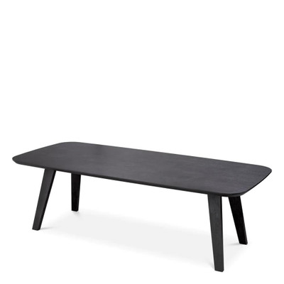 Eichholtz Glover Dining Table - Charcoal Grey Oak Veneer