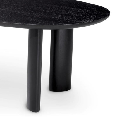 Eichholtz Lindner Dining Table - Black Veneer