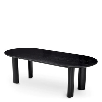 Eichholtz Mogador Dining Table - S Black Veneer