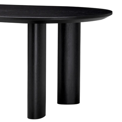 Eichholtz Mogador Dining Table - S Black Veneer