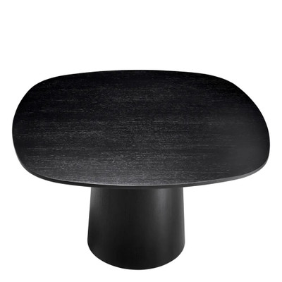 Eichholtz Motto Dining Table - Black Veneer