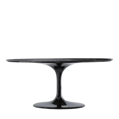 Eichholtz Solo Dining Table - Black Faux Marble