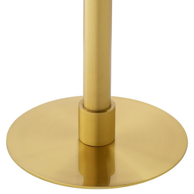 Eichholtz Terzo Dining Table - Round Brushed Brass