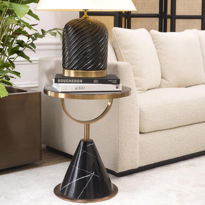 Eichholtz Park Lane Side Table - Brushed Copper Finish