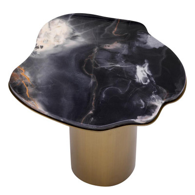 Eichholtz Shapiro Side Table - Black Marble