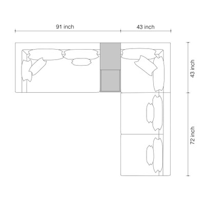 Eichholtz Endless Sofa - Avalon Sand