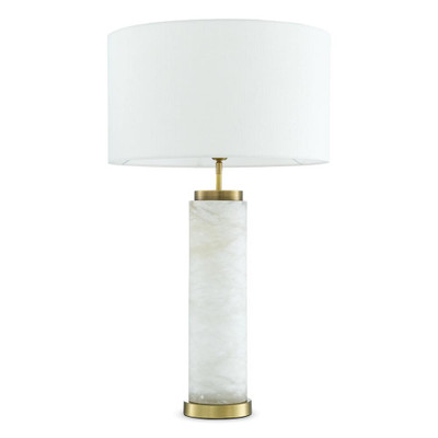 Eichholtz Lxry Table Lamp - Alabaster Incl Shade