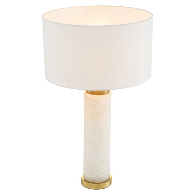 Eichholtz Lxry Table Lamp - Alabaster Incl Shade