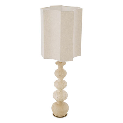 Eichholtz Mabel Table Lamp - Travertine Incl Shade