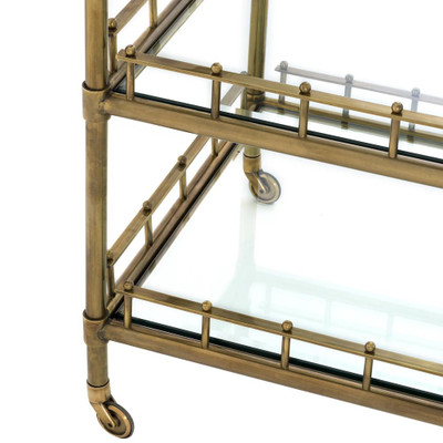 Eichholtz Scarlett Trolley - Vintage Brass