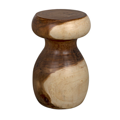 Noir Danza Stool - Mungur Wood