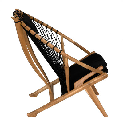 Noir Mateo Chair - Bleached Teak