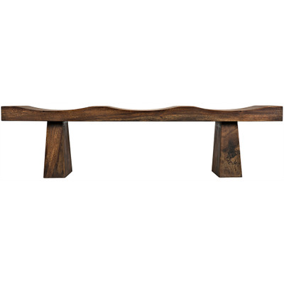 Noir Shibumi Bench - Munggur Wood