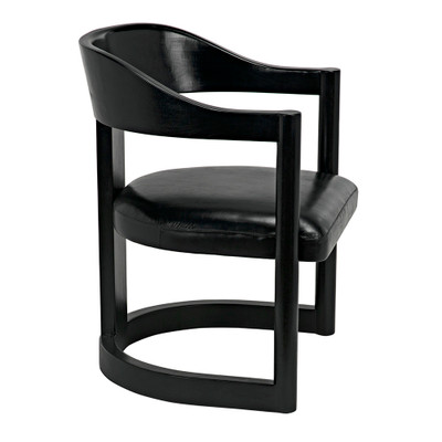 Noir Mccormick Chair - Charcoal Black