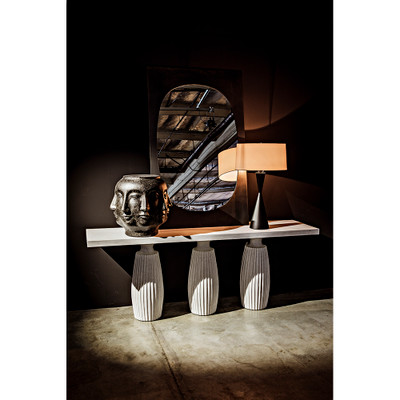 Noir Multi-Face Stool - Black Fiber Cement