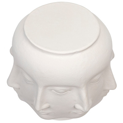 Noir Multi-Face Stool - White Fiber Cement