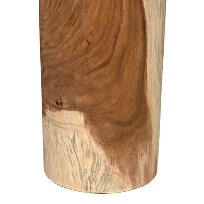 Noir Tabula Side Table - Munggur Wood