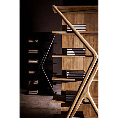 Noir Vetra Bookcase - Teak