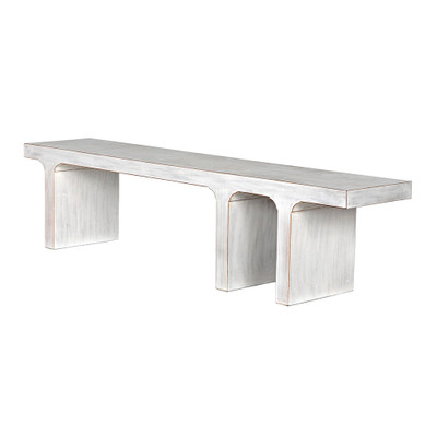 Noir Kir Bench - White Wash