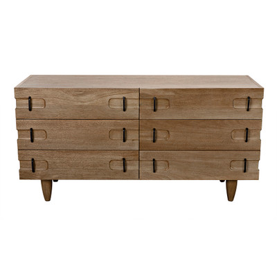 Noir David Sideboard - Washed Walnut