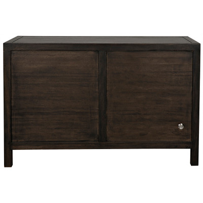 Noir Quadrant 2 Door Sideboard - Ebony Walnut