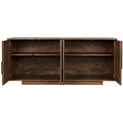 Noir Collage Sideboard - Dark Walnut