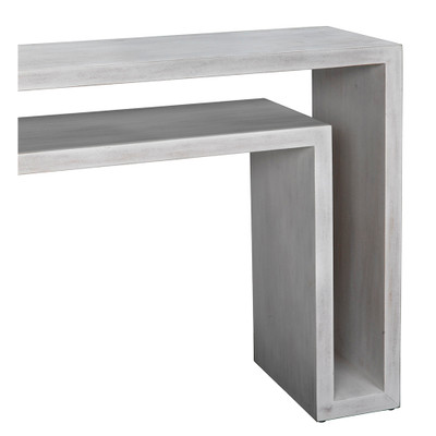 Noir Caine Console - White Wash