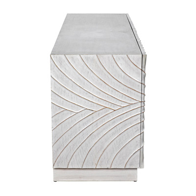 Noir Cavalier Sideboard - White Wash