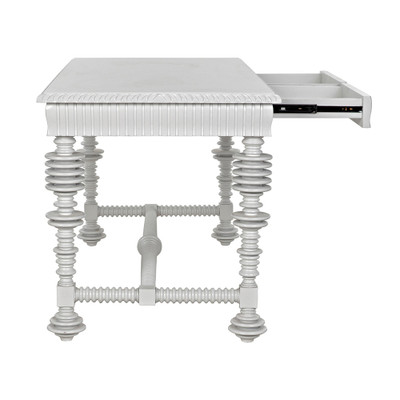 Noir Portuguese Desk - Small - Solid White