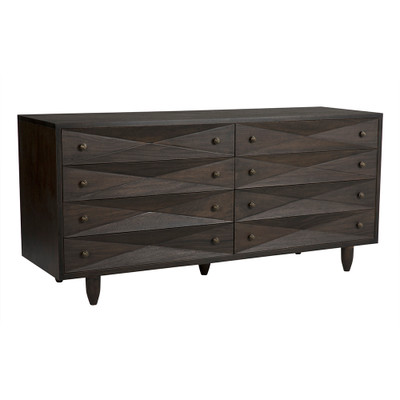 Noir Diamond Double Chest - Ebony Walnut