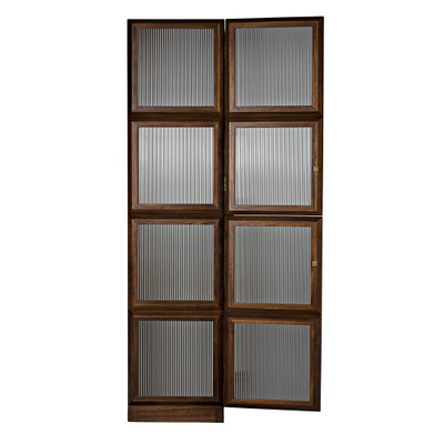 Noir Collins Hutch - Dark Walnut