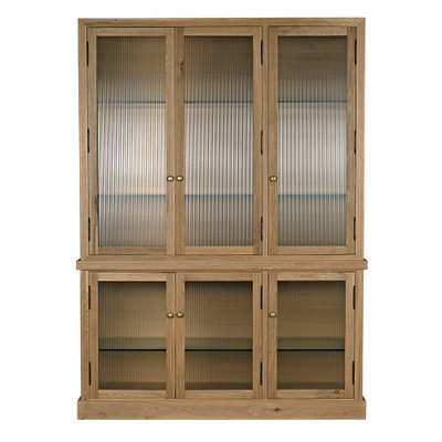 Noir Chester Hutch - White Oak